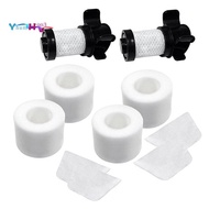 Filter 2x + 4 Pack Filters Compatible For  Ionflex Duoclean Vacuum Ic205 If100 If150 If160 If170 If1