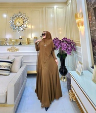BISA COD || ALISHA MUSLIM FASHION GAMIS SYARI SET KHIMAR TERBARU RAYA SYARI BY ARSYAKAYLA|| GAMIS PO
