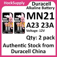 [2pk] Duracell MN21 A23 23A Battery Alkaline 12V 1181A 3LR50 [Authentic][FAST SHIP OUT]