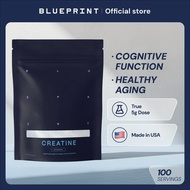 Micronized Creatine Monohydrate Powder | Muscle Growth, Strength, Recovery, Focus | Blueprint Bryan 