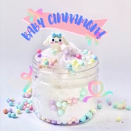 BABY CINNAMON (Cloud Slime)// Cloud slime, snowonder snow slime// Spooky slime toy// slime with Cinn