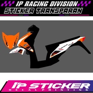 STRIPING BEAT FI LAMA LIVERY BUS SUDIRO TUNGGA JAYA (STJ) TRIBAL STICKER MOTOR STRIPING TRANSPARANT