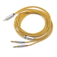 16 Core  Gold Plated Headphone Balanced XLR 2.5 4.4 Upgrade Cable for Hifiman SUNDARA SUSVARA Ananda