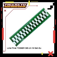 Line Final Tosiba 30 Cm 2U / Line 2U