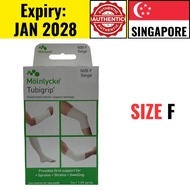 Tubigrip Size F 1 Meter Beige Elastic Compression Bandage Knee Thigh Support