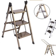 tangga berlipat tangga lipat Ladders 2/3 Foldable Step Aluminum Stool Ladder Multi-purpos ladder step