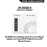 EF-EOSR II Lens Adapter,Auto Focus Lens Mount Adapter for Canon EF EF-S Mount Lens to RF Mount Camer