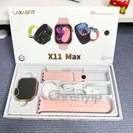 🔥ใหม่ล่าสุด🔥X11 X10 Max สมาร์ทวอทช์ หน้าจอ AMOLED ชาร์จไร้สาย 45MM รองรับภาษาไทย หน้าจอเต็ม สัมผัส ก