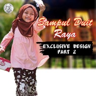 Sampul Duit Raya HARGA BORONG MURAH Elegant Exclusive Korporat Design Terkini PART 2 - 05pcs Per Pack
