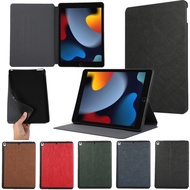For For iPad Air 1 / Air 2 /iPad Pro 9.7 2016 /iPad 9.7" 5th 6th Gen 2017 2018 Solid Color brief PU Leather Stand Soft Back Case Flip Cover