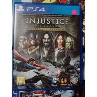 injustice god among us ultimate edition R3 ps4 used disc FREE SHIPPING UP TO RM20