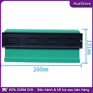 Angle copying ruler, tile corner copying ruler, contour angle ruler, with metal lock, contour, angul