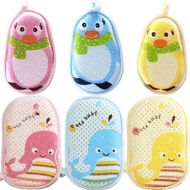 Cartoon Animals Towel Fabric Baby Accessories Bath Sponge Soft Brushes Cartoon Bear Newborn H9a1