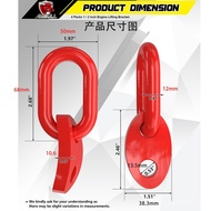 Hot Sale Car Cross-Border Environmental Hoisting 7100 Hoisting Buckle Sling Holder Steel Engine Forg