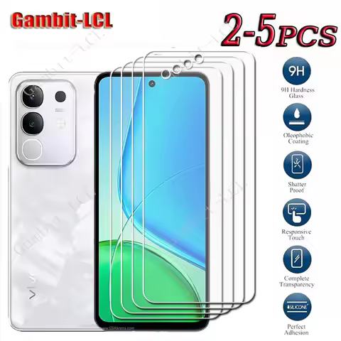 2-5PCS Original Tempered Glass For Vivo Y29 4G VivoY29 VivoY300i Y300i T4x 5G iQOO Z10x Screen Prote