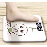 Smart Digital Dual Functions Temperature and Body Weight Scale Weighing Penimbang Timbang Berat Bada