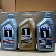 Mobil1™ โมบิล1 5W30 / 5W50 / 0W40 น้ำมันเครื่อง เบนซิน สังเคราะห์แท้ 100% ขนาด 1 ลิตร