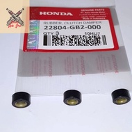 (GROSIR : 10 SET) Damper Karet Kampas Ganda Karisma Revo 110 Supra X 125 Vario Karbu GB2 / 22804-GB2