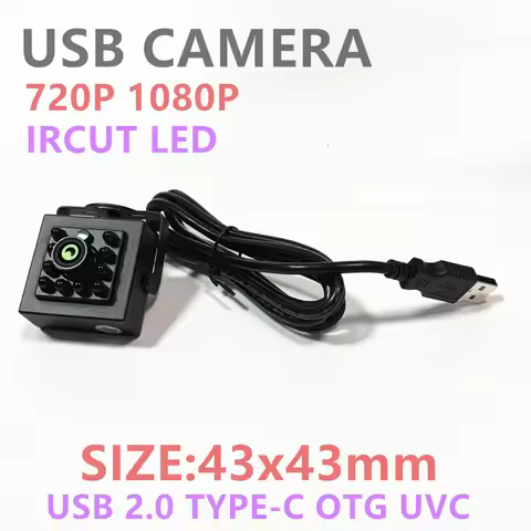 Night Vision USB 2.0 OTG Micro USB Type-C Drive-Free 720P 1080P 940nm LED IR CCTV Security UVC Andro