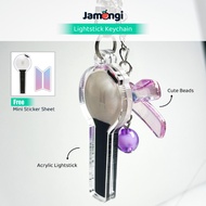 Jamongi Kpop Lightstick Acrylic Keychain Boy Group Version Acrylic Keychain | SHINee BTS Seventeen N
