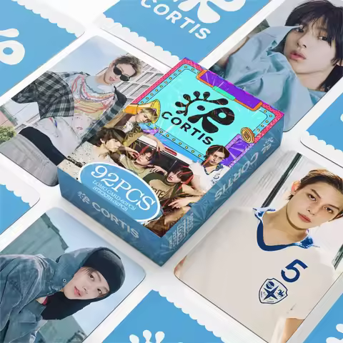 92Pcs Kpop Idol CORTIS New Album Series Lomo Cards Stickers Postcards Martin James Juhoon Seonghyeon