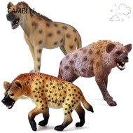 CAMELLI Spotted Hyena Model Kids Cognition Educational Toy Zoo Scene Simulation Wild Animals