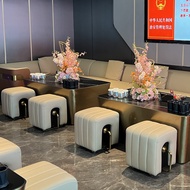 Set sofa dan bangku bar dan KTV yang dibuat khas secara profesional, set sofa dan bangku yang dibuat