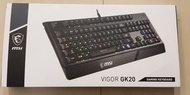 msi微星原廠電競鍵盤GK20
