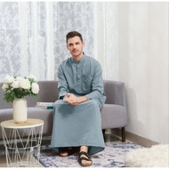 FAMILY MUSLIM - AT-TARIM / JUBAH pria dewasa Dan remaja terlaris Lengan panjang /gamis pria S M L XL