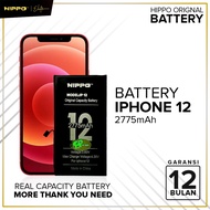 Hippo Baterai iPhone 12 2775mAh Original Cell Battery Batere Batrai