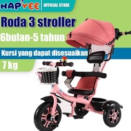 Top Hapyee Sepeda Roda Tiga Anak 1 Tahun Sepeda Roda 3 Bayi Tricycle