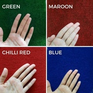 CAPADOC Wool Carpet 100 cm x 200 cm [METER] Striped Velvet Carpet *