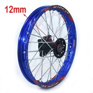 Black Pit Bike Racing 14 Inch Alloy Front Wheel Rim with 32 holes fit 60/100-14 tyre PIT PRO  CRF 1.