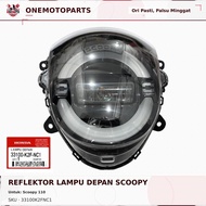 SCOOPY 110 K2F K2FP 2024-2026 33100-K2F-NC1 AHM HEADLIGHT ASSY FRONT ESP LED