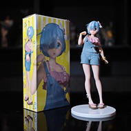 Re:Zero - Starting Life in Another World Workwear Swimsuit Overalls Rem Doll Beautiful Girl Figurine