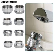 SIJIANGMOLD Water Filter Adapter, 18/20/22/24mm To 22mm Metal Faucet Adapter Set,  With Washer Fauce