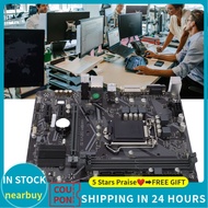 Nearbuy Asixxsix H410M S2 M ATX Computer Motherboard PC with PCI E 3 VGA DVI Output 2 DDR4 DIMM Slot