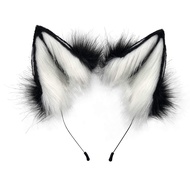 Anbiliwobo Wolf Fox Furry Ears Headwear Halloween Cosplay Cat Ears Headband