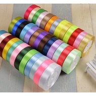Silk Ribbon 1cm 2cm 4cm – Roll 22m, Gift Wrapping Ribbon, Decoration - Handmade