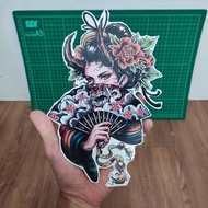 Graphtec decal sticker (geisha 2)