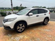 2014年 本田CRV【2.4 白色 4WD 大改款4代 一手車 頂級天窗 影音 漂亮無待修 運動型休旅車】      