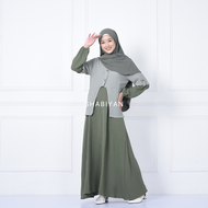 SHABIYAN Gamis Abaya Remaja | Gamis Lebaran 2024 | Syera 518