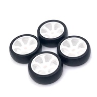 4Pcs Hard Plastic Drift Tire Tyre Wheel For Wltoys 284131 K969 K989 P929 Mini-Z Mini-Q Mini-D 1/28 R