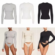 AONP Skims COTTONJERSEY COTTONJERSEY Skinny Bottoming Shirt Top Long Sleeve t-Shirt Inner Match
