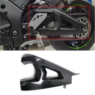 For Kawasaki ZX10R zx10r ZX 10R Carbon Frame Cover Panel Swing arm Protection Swingarm Covers Protec