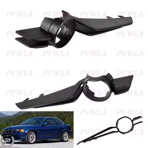 Fog Lights Cover Frame For BMW E46/2D 318ci 320ci 323ci 325ci 330ci 2000 2001 2002 2003 Fog Lamp Gri