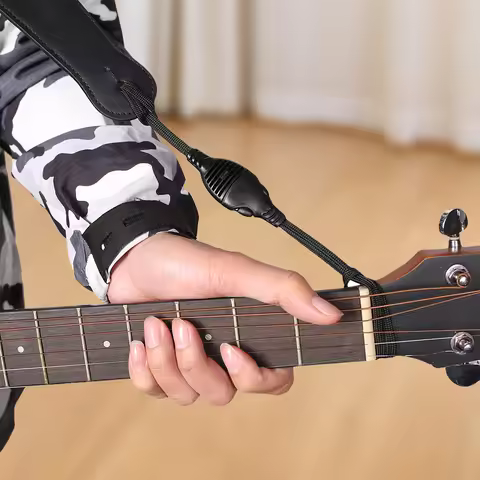 Acoustic Guitar Strap Adapter Quickly & Safely Attaches Strap To Headstock Guitar Strap Locks for Ac