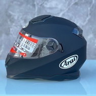 RFHE New Arrival Matte Black Men Helmet Double Lens Racing Motorbike Women Helmet Capacete Casco Motorcycle Full Face Helmet Helmet