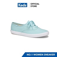 KEDS WF61866 CHAMPION SEASONAL SOLIDS AQUA Women's Lace-up Shoes Navy good