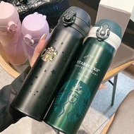 【500ml】Starbucks Co-branded Mug Couple Aurora Wish Mug